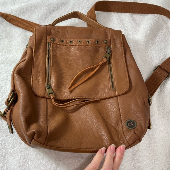 The Sak Handbags - The Sak leather backpack in tan